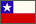Fahne von Chile